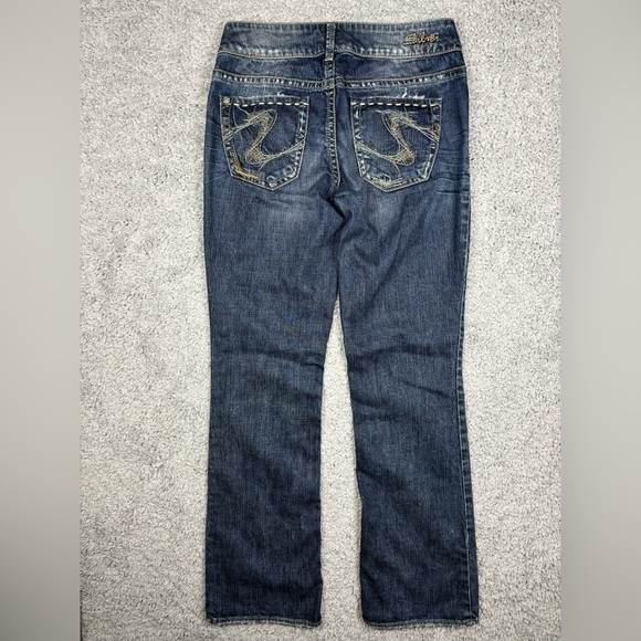 Silver Jeans Womens 28 Boot Cut Julie Regular Wash Streetwear Night Out Party - Picture 5 of 5